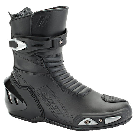 Joe Rocket Super Street RX14 Men's Leather Motorcycle Riding Boots