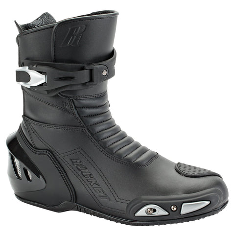 Joe Rocket Super Street RX14 Men's Leather Motorcycle Riding Boots